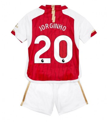 Arsenal Jorginho Frello #20 Replika Babytøj Hjemmebanesæt Børn 2023-24 Kortærmet (+ Korte bukser)